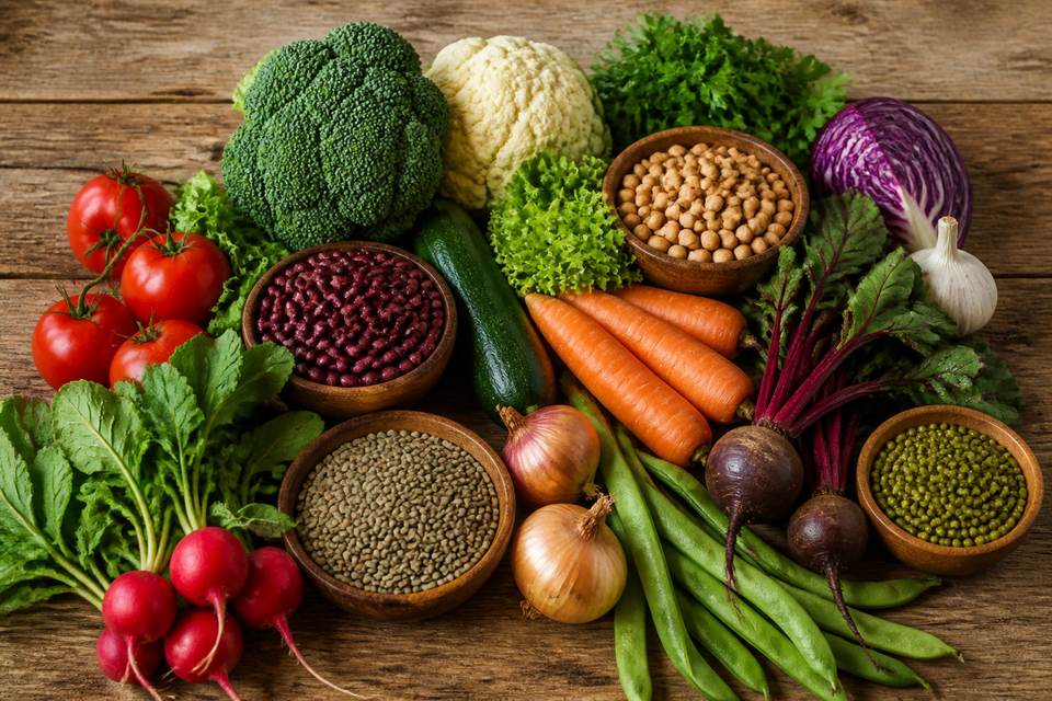 3 piliers d'une alimentation végétale et digestive
