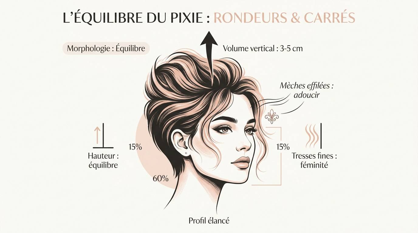 Coupe pixie et équilibre morphologique
