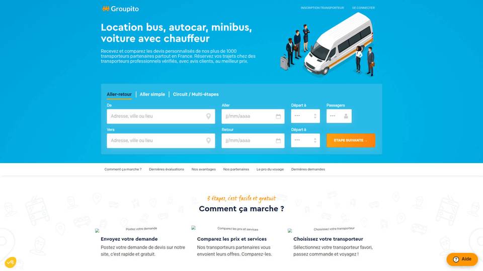 N° 06 Groupito : la solution flexible pour les groupes constitués