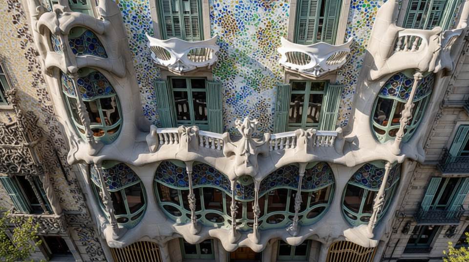 N° 04 — Admirer la façade onirique de la Casa Batlló