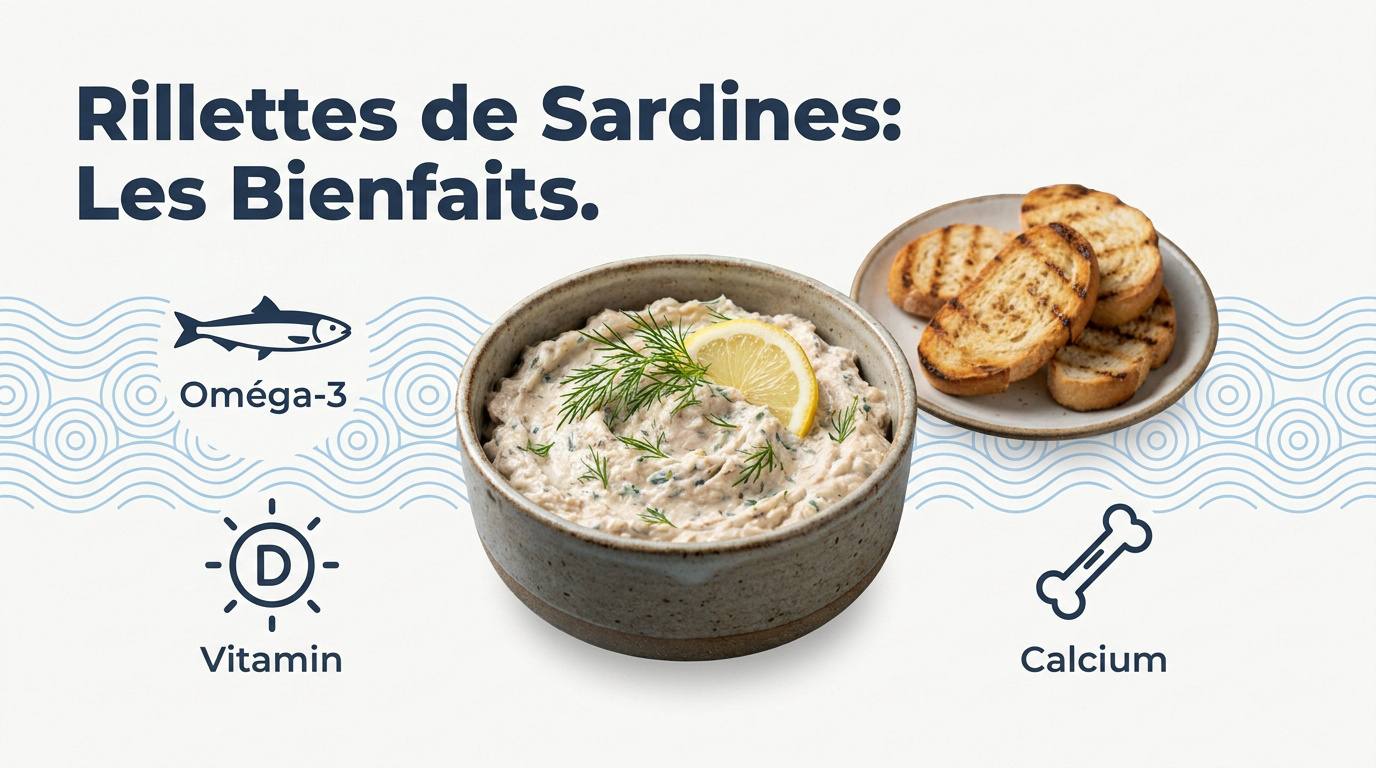 Rillettes de sardines fraîches au citron