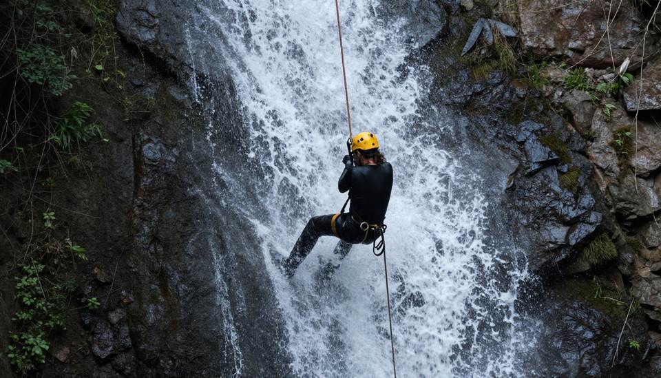 Cascades d'Orgon : le défi des rappels en Cévennes