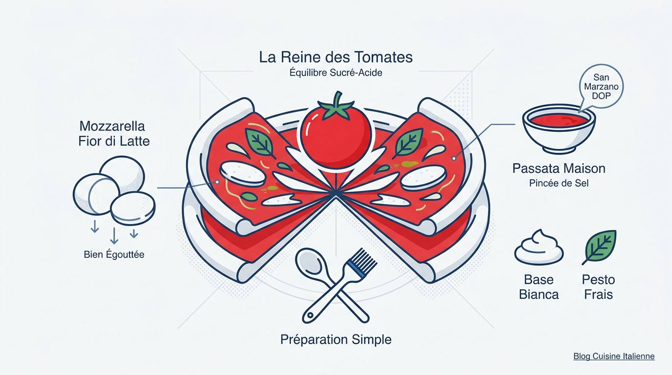 Tomates San Marzano pour pizza maison