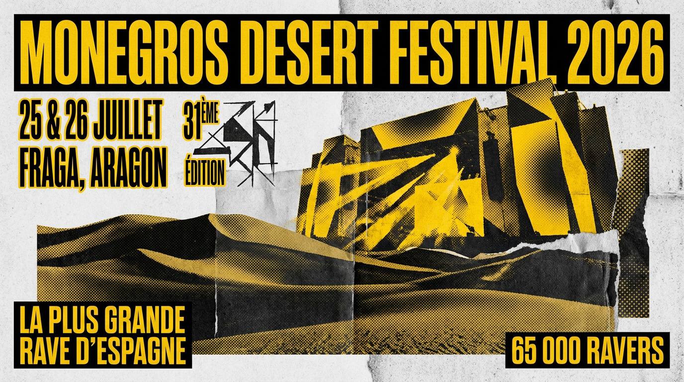Affiche Monegros Desert Festival 2026