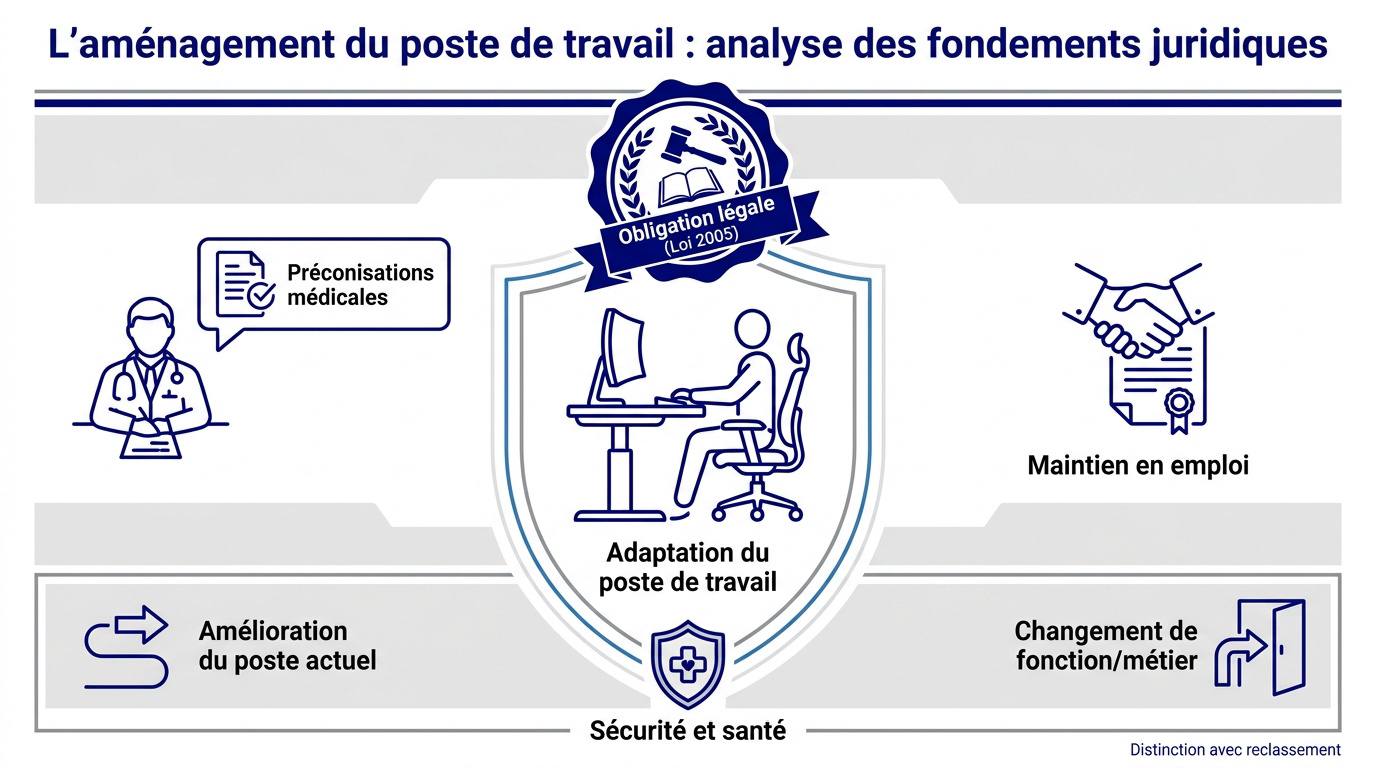 Analyse juridique et ergonomique de l'aménagement du poste de travail en entreprise