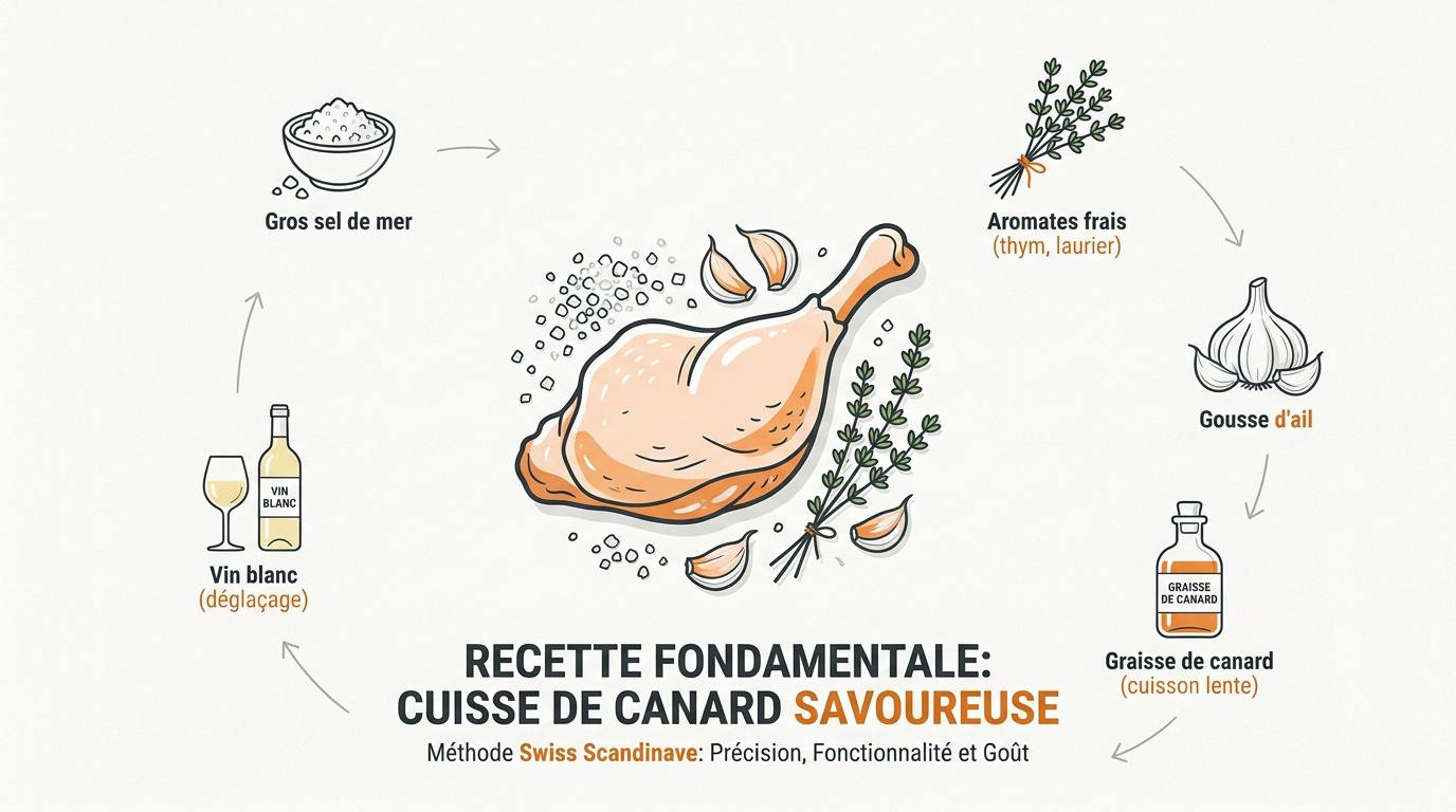 Cuisses de canard rôties