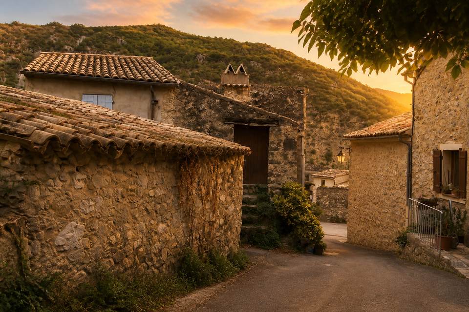 Vivre l'authenticité du village perché
